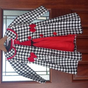 Blueberi Boulevard Holiday Dress and Coat 4t